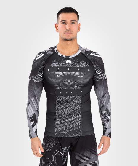 VENUM GORILLA JUNGLE Rashguard, Hosszú ujjú, Fekete/Fehér