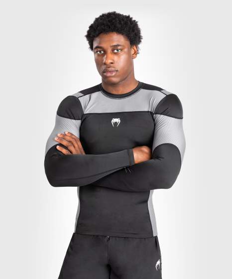 VENUM TEMPEST Rashguard, Hosszú ujjú, Fekete/Szürke